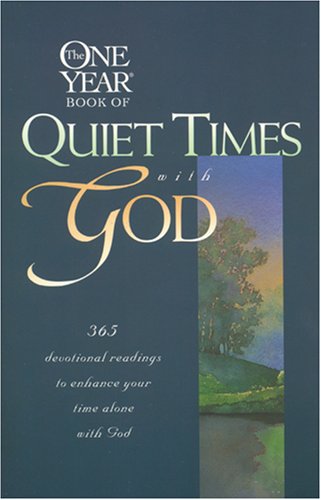 The One Year Book of Quiet Times with God used book depot
