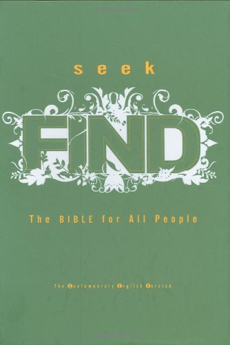 Seek Find: The Bible for All People (Contemporary English Version) used book depot