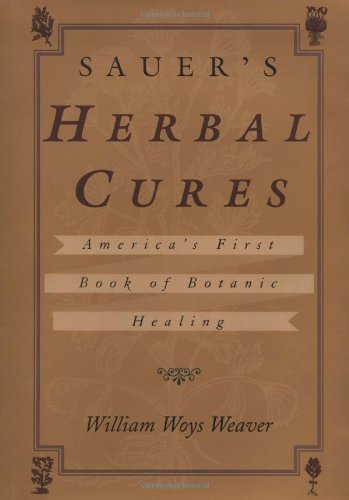 Sauer's Herbal Cures used book depot