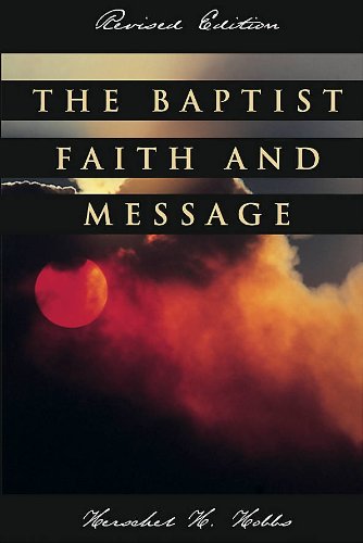 The Baptist faith and message used book depot