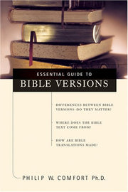 Essential Guide to Bible Versions used book depot
