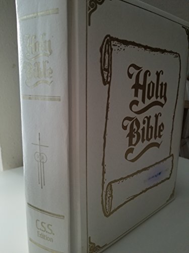 The Holy Bible: Authorized King James Version, With FullColor Illustrations of the Old Masters 1976, Hologram of The Last Supper on Cover [Leather Bound] Bible House