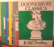 Doonesbury Classics: The President Is A Lot Smarter Than You Think/What Do We Have For The Witnesses, Johnnie? /Call Me When You Find America/Still A Few Bugs In The System(4 volumes) used book depot