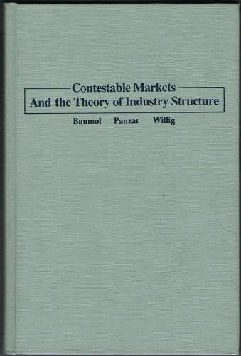 Contestable Markets and the Theory of Industry Structure used book depot