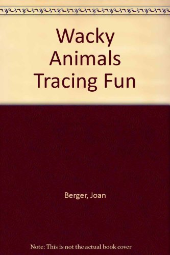 Wacky Animal Tracing Fun used book depot