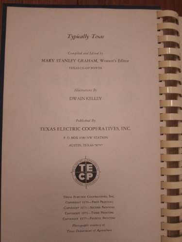 Typically Texas Cookbook used book depot