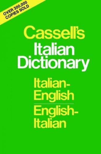 Cassell's Italian Dictionary: Italian-English, English-Italian (English and Italian Edition) used book depot