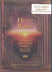 The Holy Bible - Complete King James Version - Old & New Testament- DVD used book depot