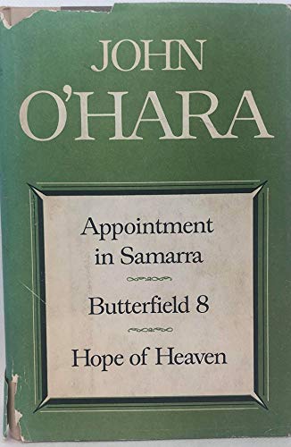 Appointment in Samarra, Butterfield 8, Et All used book depot