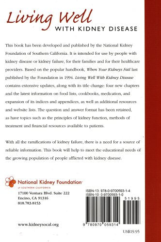 Living Well with Kidney Disease used book depot