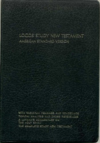 Logos Study New Testament American Standard Version used book depot