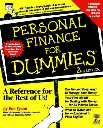 Personal Finance For Dummies?