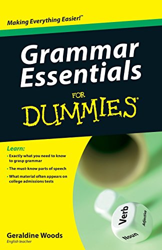 Grammar Essentials For Dummies Woods, Geraldine