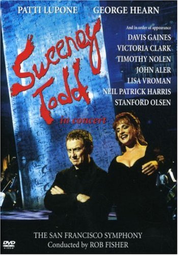 Sweeney Todd in Concert [DVD] used book depot