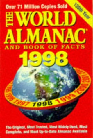 The World Almanac and Book of Facts 1998 used book depot