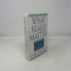 What Really Matters