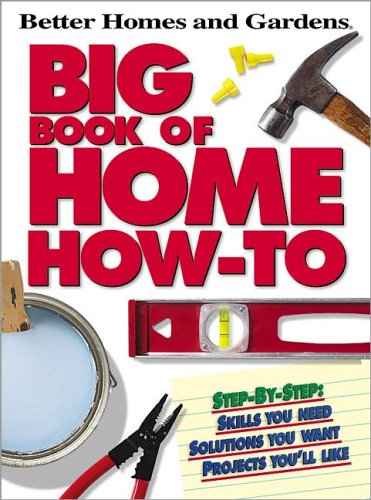 Big Book of Home How-To (Better Homes & Gardens) used book depot