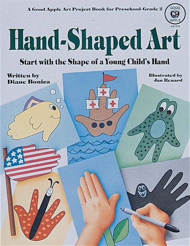 Hand-Shaped Art: Start with the Shape of a Young Child's Hand used book depot