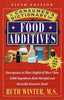 A Consumers Dictionary of Food Additives: Fifth Edition Over 140,000 Copies Sold Winter, Ruth