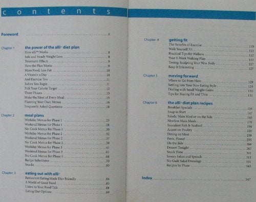 The alli Diet Plan: your essential guide to success with alli used book depot