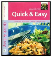 Quick & Easy (Greatest Ever) used book depot