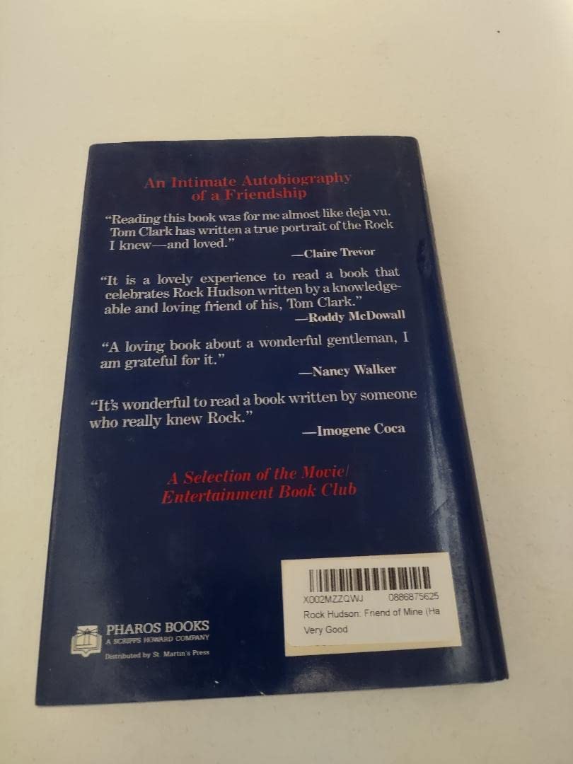 Rock Hudson: Friend of Mine used book depot
