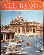 All Rome THe VAtican and the Sistine Chapel used book depot