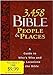 3,458 Bible People  Places: A Guide to Whos Who and Key Locations in the Bible Anonymous