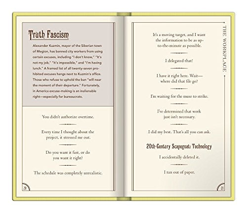 Excuses and Lies for All Occasions (Lines For All Occasions) used book depot