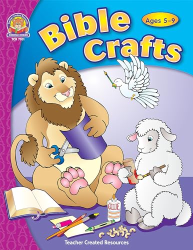 Bible Crafts [Paperback] Teacher Created Resources Staff, Mary