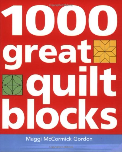 1000 Great Quilting Blocks used book depot