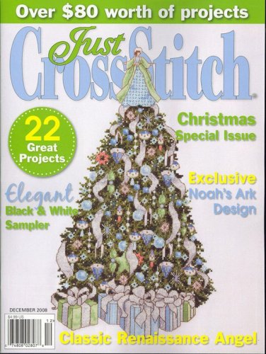 Just Cross Stitch, December 2008 Issue