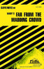 Cliffsnotes Far from the Madding Crowd Jonsson, R E