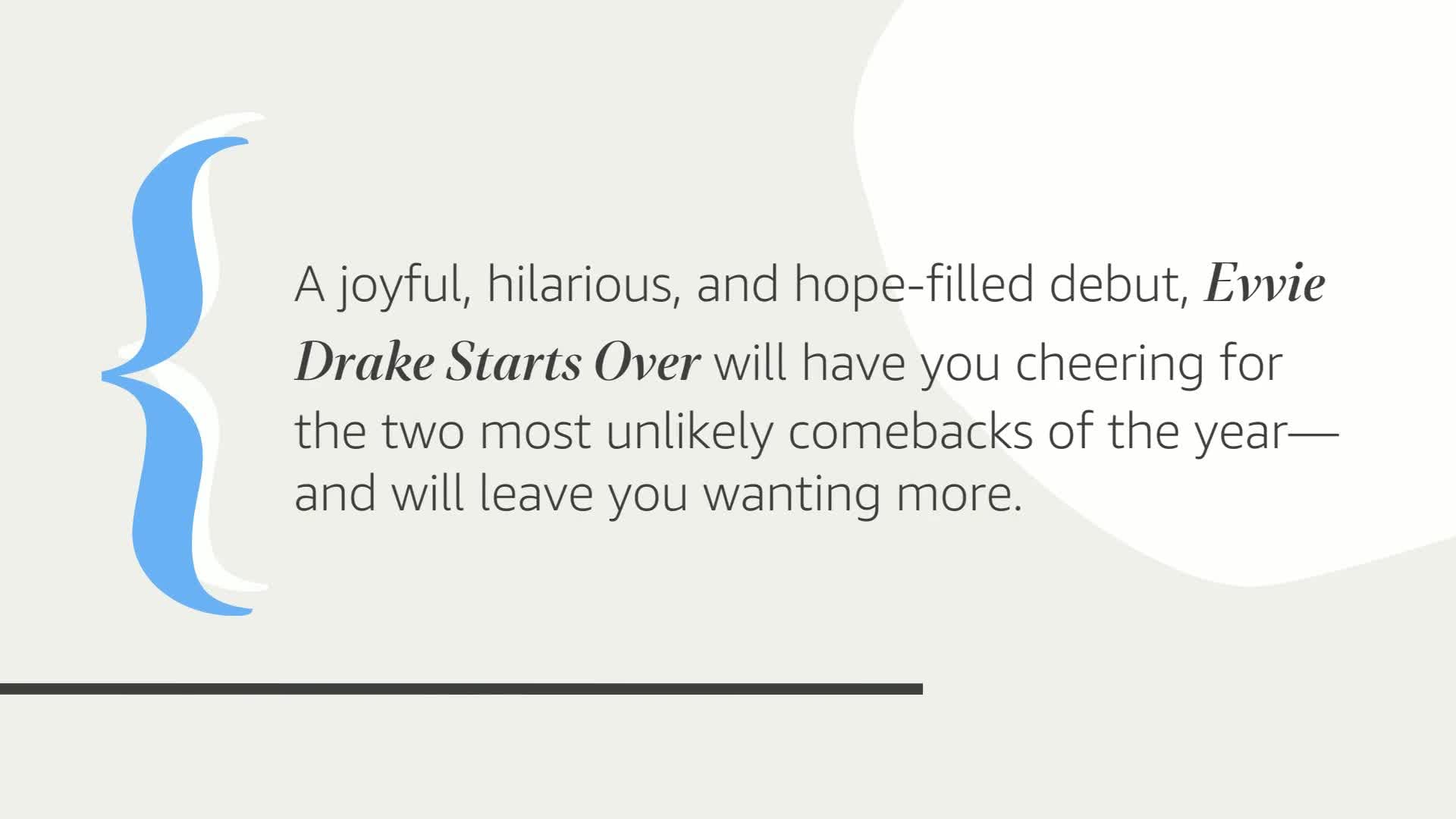 Evvie Drake Starts Over: A Read with Jenna Pick: A Novel used book depot