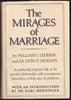 The Mirages of Marriage William J Lederer; Don D Jackson and Karl Menninger
