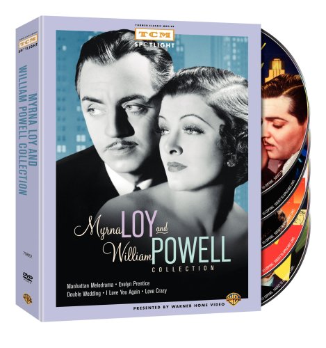 Myrna Loy and William Powell Collection (Manhattan Melodrama / Evelyn Prentice / Double Wedding / I Love You Again / Love Crazy) used book depot