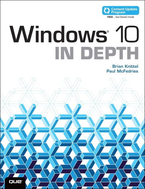 Windows 10 in Depth used book depot