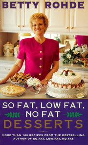 So Fat Low Fat No Fat Desserts used book depot