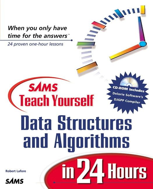 Sams Teach Yourself Data Structures and Algorithms in 24 Hours used book depot
