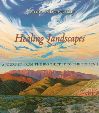 Healing Landscapes of Texas : A Journey from the Big Thicket to Big Bend Joe and Betty Moore Texas Art Series, 11 Volume 11 [Hardcover] Norsworthy, Jeanne
