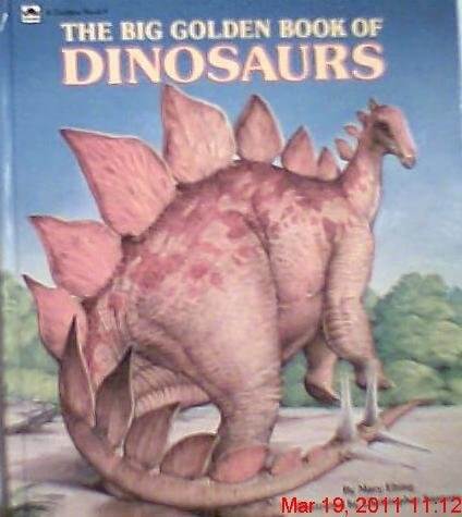 The Big Golden Book of Dinosaurs used book depot