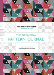 The Original Pattern Journal: Mid-Century Modern - Scandinavian Design: Coloring-in notebook for writing, musing, drawing and doodling