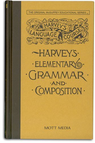 Harvey's Elementary Grammar and Composition used book depot