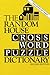 Random House Crossword Puzzle Dictionary, 2 Ed Elliott, Stephen