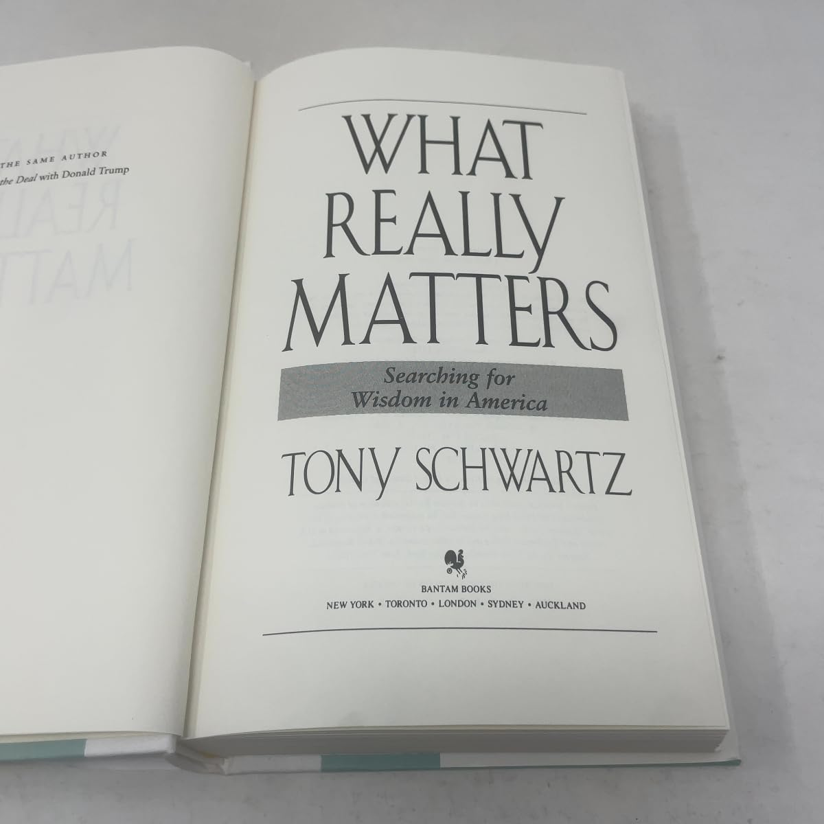 What Really Matters used book depot