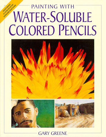 Painting With Water-Soluble Colored Pencils used book depot