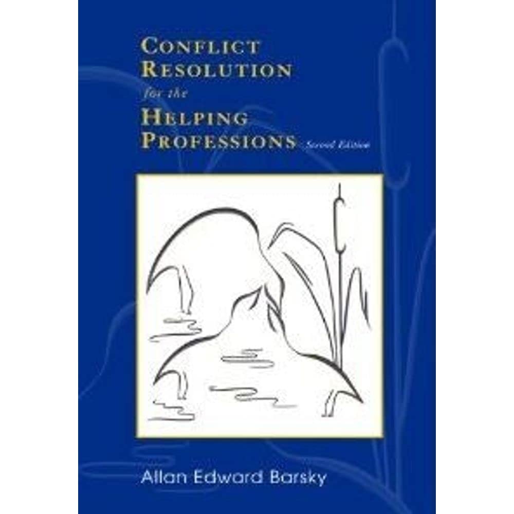Conflict Resolution for the Helping Professions used book depot