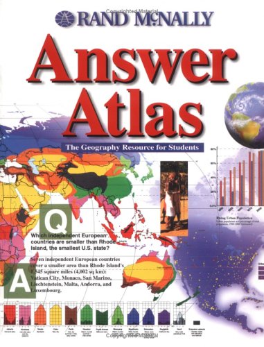 Rand McNally Answer Atlas: The Geography Resource for Students used book depot