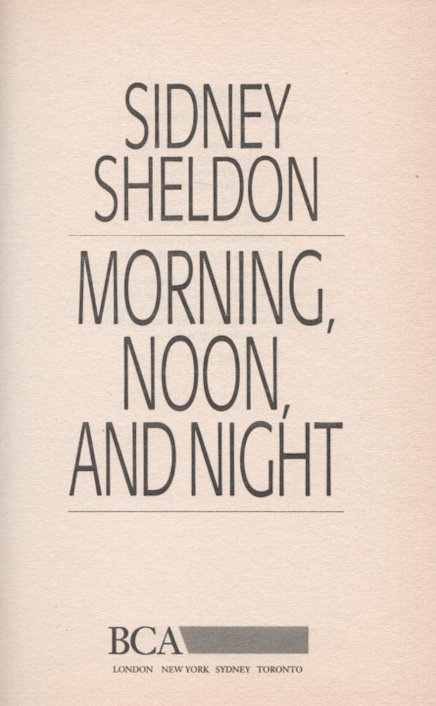 Morning Noon & Night used book depot