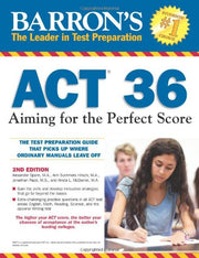 Barron's Act 36: Aiming for the Perfect Score used book depot